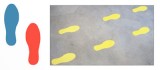 Zobrazit detail - Podlahové značení FOOT PRINTS