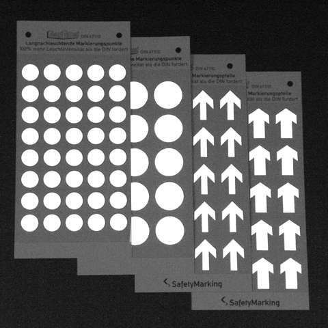 Zvětšit fotografii - Označovací šipky a kruhy fotoluminiscenční