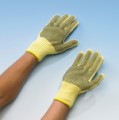 Zobrazit detail - Kevlarové rukavice s nopky, hrubý úplet