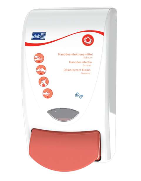Zvětšit fotografii - GLOBAL SANITISE 1000 - dávkovač pro dezinfekční přípravky 1 litr DEB